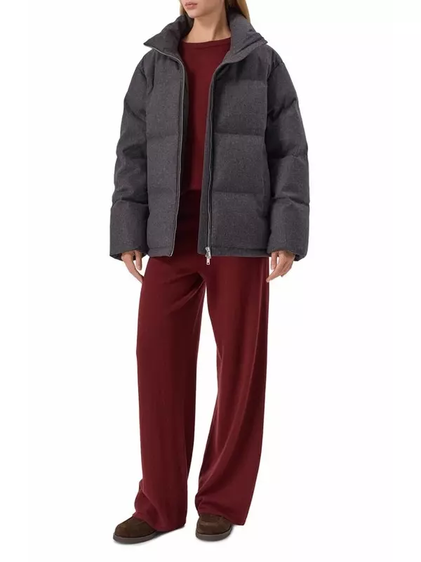 Пуховик из шерсти и кашемира 12 STOREEZ