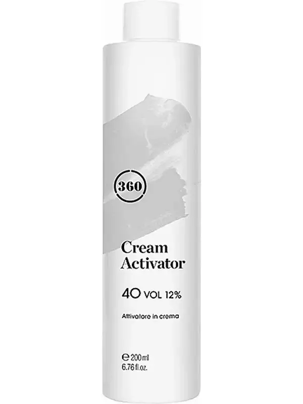 360 HAIR PROFESSIONAL Эмульсия окисляющая 12% 40 VOL / Cream Activator 200 мл