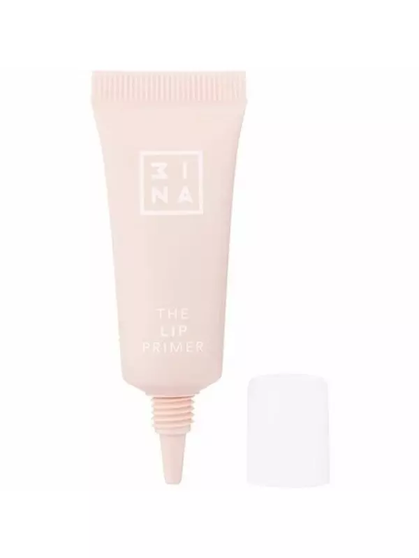 3INA Makeup The Lip Primer Стойкая формула Основа для губ Праймер для губ Фиксатор макияжа для губ Праймер для губной помады Увлажняющий, разглаживающий Кремовая текстура Матовый финиш Веганский Без жестокости