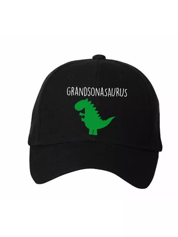 Бейсбольная кепка внука с динозавром 60 SECOND MAKEOVER, черный