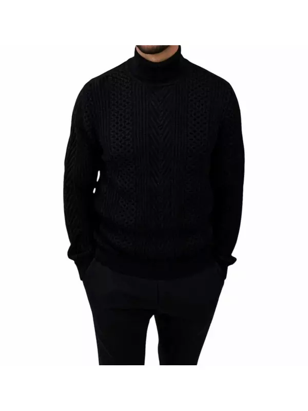 Водолазка с косами черного цвета 7 Downie St.