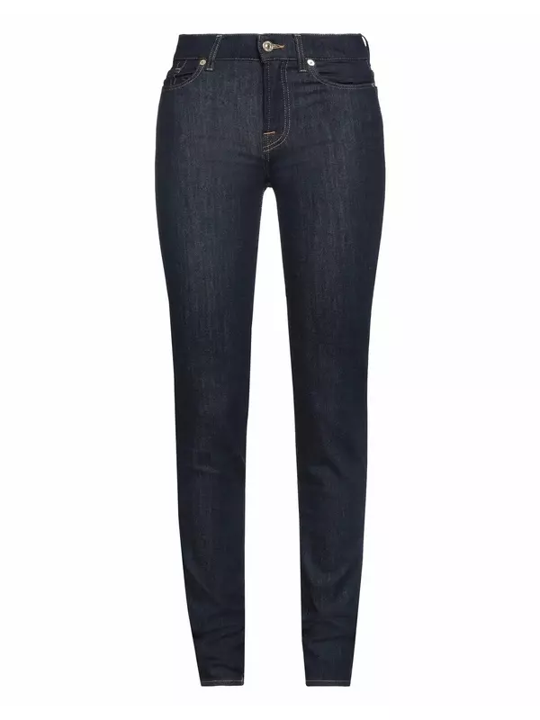 Джинсы 7 For All Mankind, синий