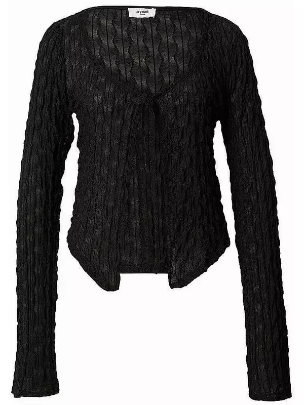 Блуза sry dad. co-created by ABOUT YOU CARO, черный