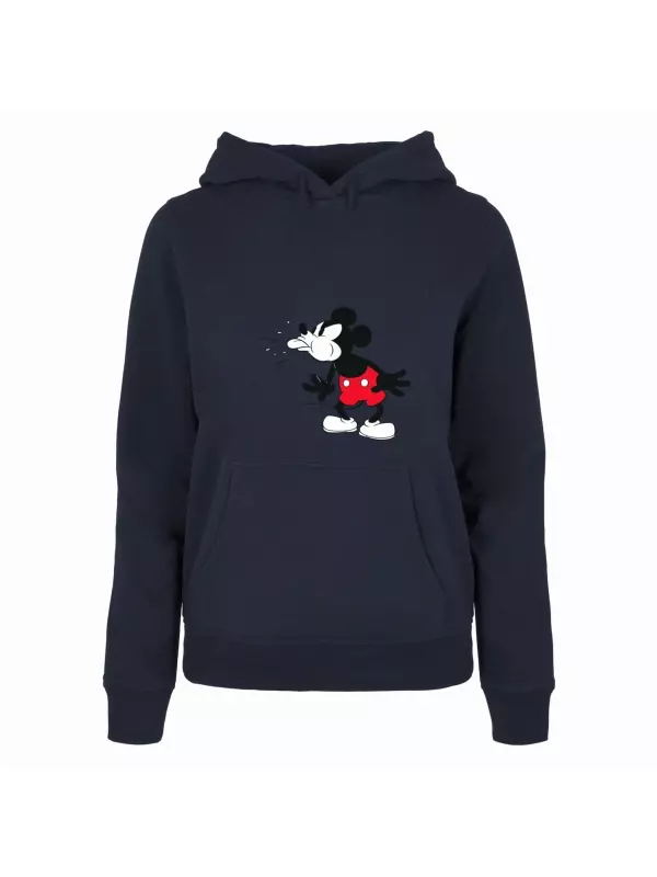 Толстовка ABSOLUTE CULT ABSOLUTE CULT Ladies Ladies Mickey Mouse - Tongue Hoody, цвет морской волны
