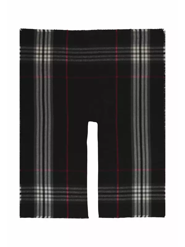 Пончо в клетку для женщин Adagio, черный