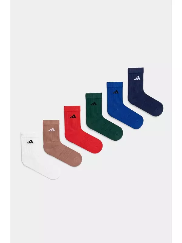 Носки 6 пар в упаковке Adidas, мультиколор