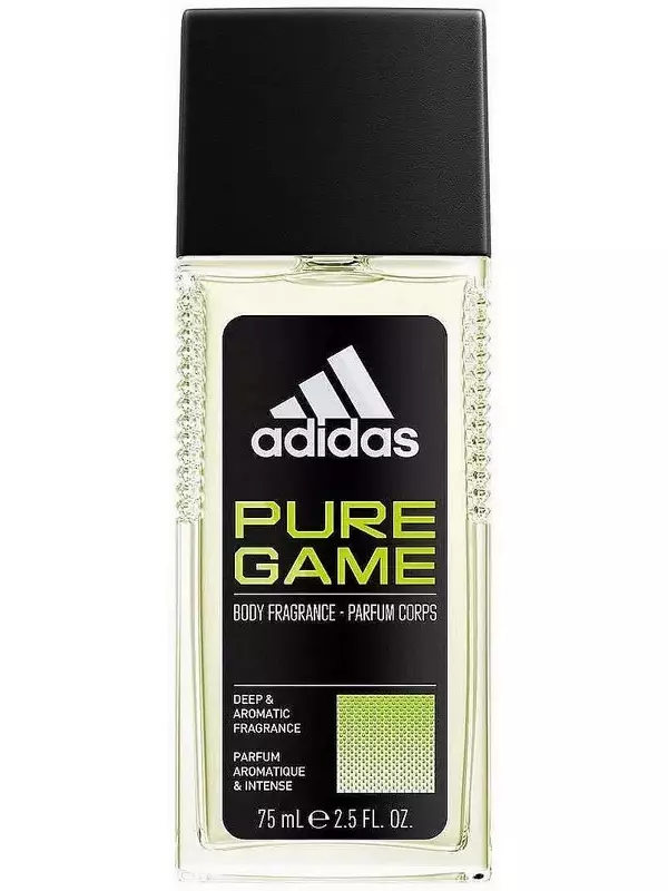 Adidas, Pure Game, Ароматический дезодорант для тела для мужчин, 75 мл