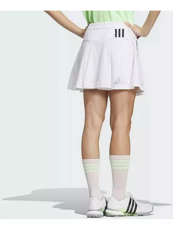 Юбка Adidas BOS logo punched flare skirt, белый