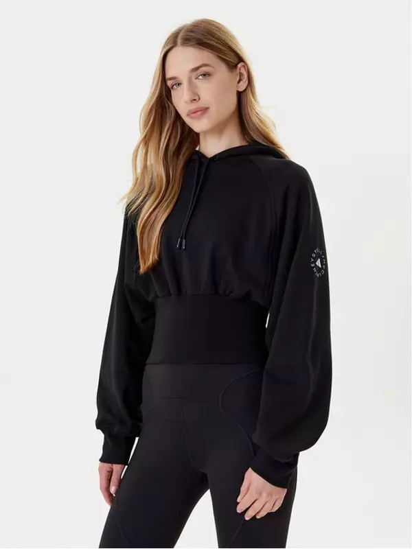 Свитшот loose fit JG1543 Adidas By Stella Mccartney, черный