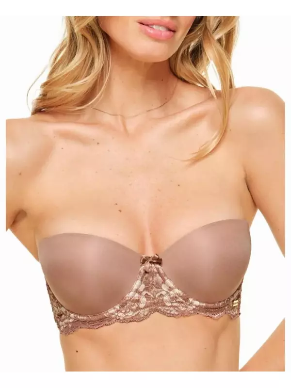 Женский бюстгальтер Lyza Push Up Balconette Adore Me, коричневый/бежевый