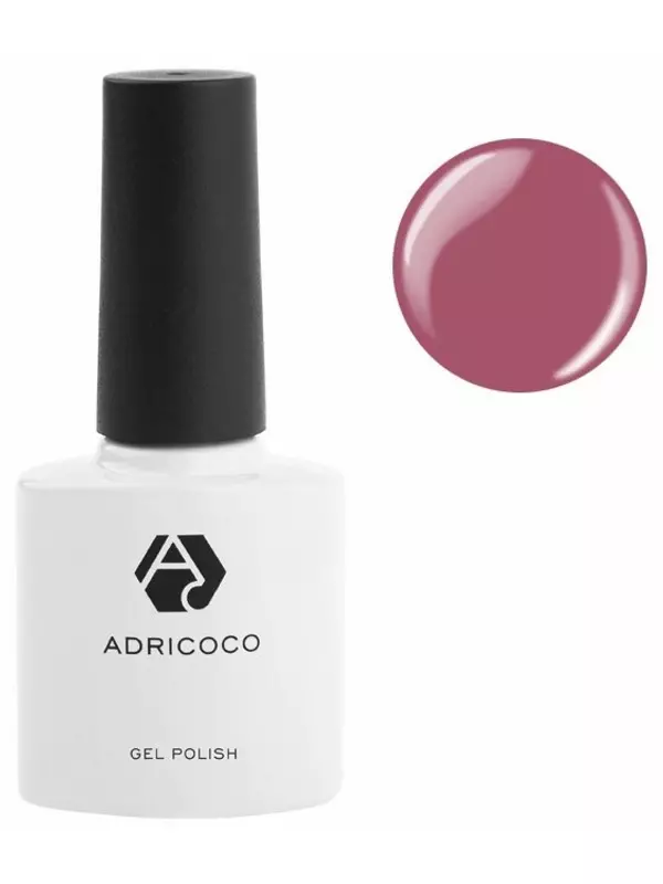 ADRICOCO гель-лак для ногтей Gel Polish, 8 мл, 119 розовое вино