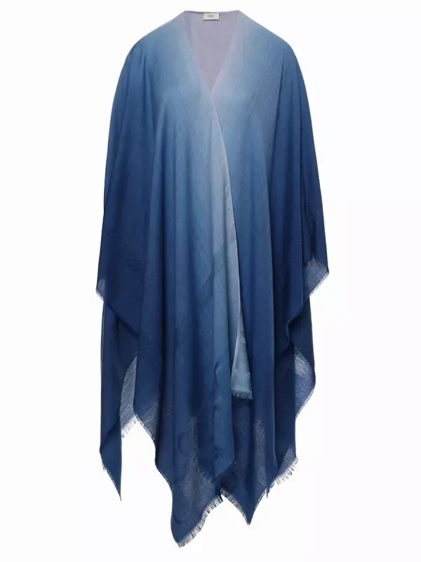 Накидка из шерсти и кашемира