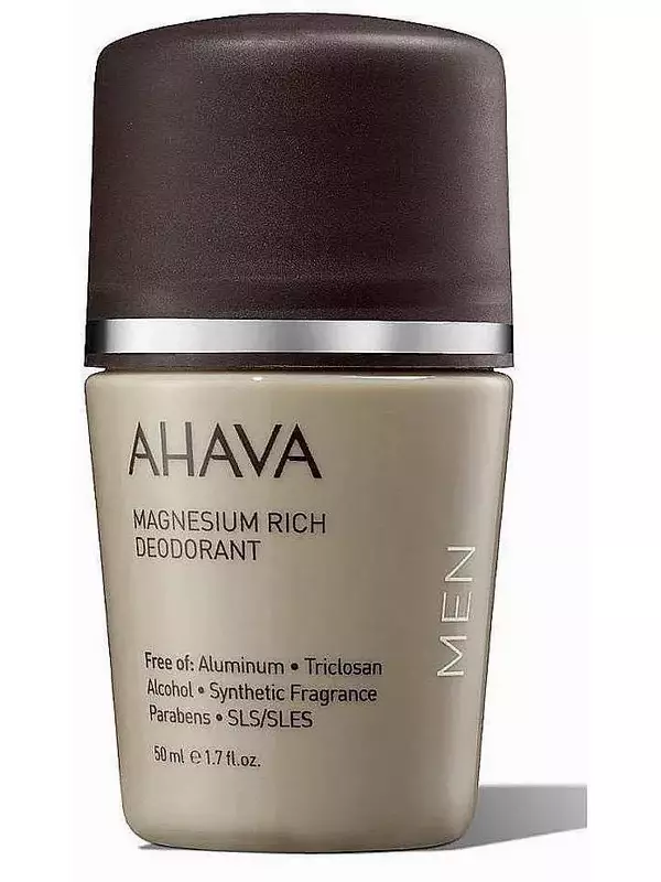 AHAVA Дезодорант шариковый, богатый магнием / Time To Energize 50 мл