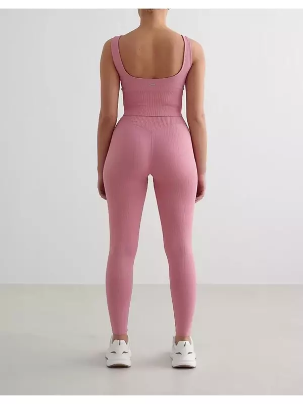 Колготки Aim'n Desert rose в рубчик бесшовные для миниатюрных, пыльно-розового цвета