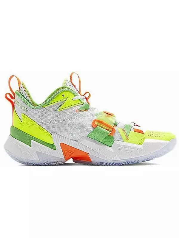 Кроссовки почему не zer0.3 Air Jordan, зеленый