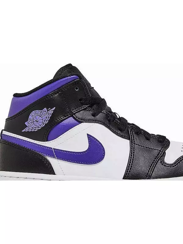 Кроссовки Air Jordan 1 Mid Dark Iris, фиолетовый