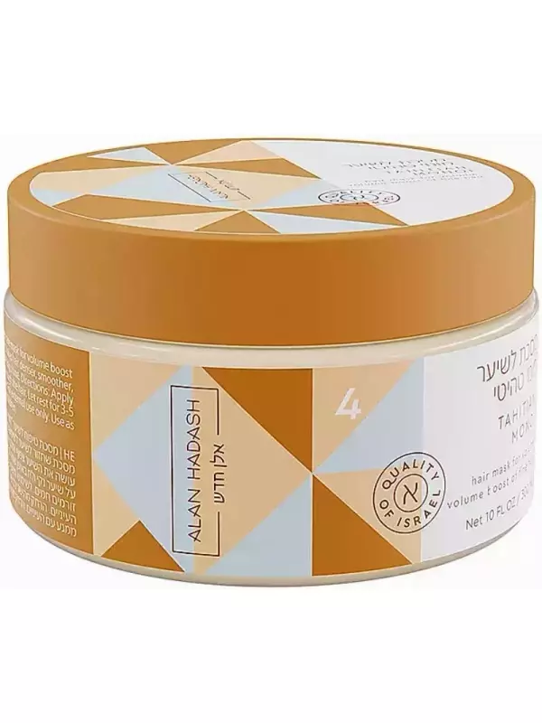 ALAN HADASH Маска для тонких, обезвоженных волос, требующих дополнительно объема / Tahitian Monoi 300 мл