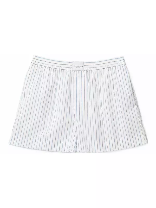 Повседневные шорты унисекс белые Alexander Wang