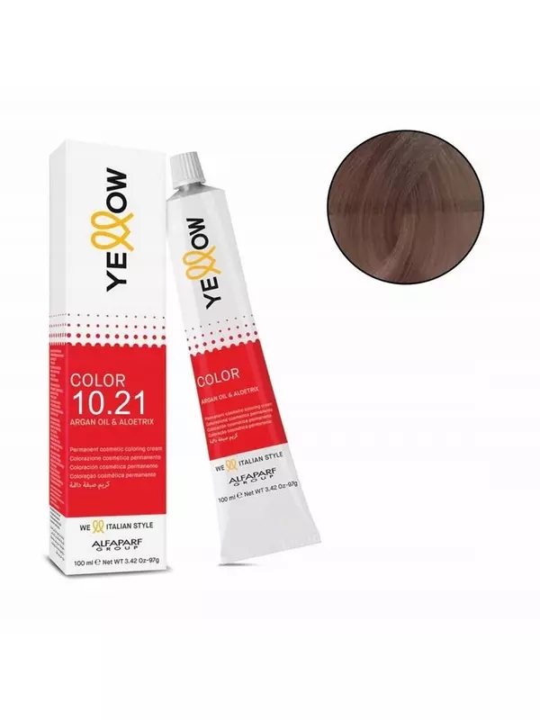 Перманентная краска Alfaparf YELLOW Color 10.21 100 мл