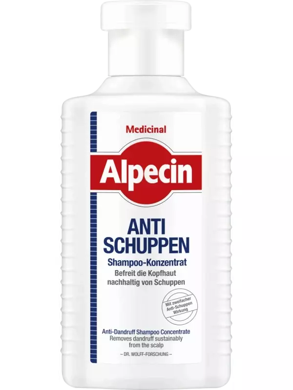 Шампунь-Концентрат Лекарственный Анти-Шуппен 2000мл Alpecin