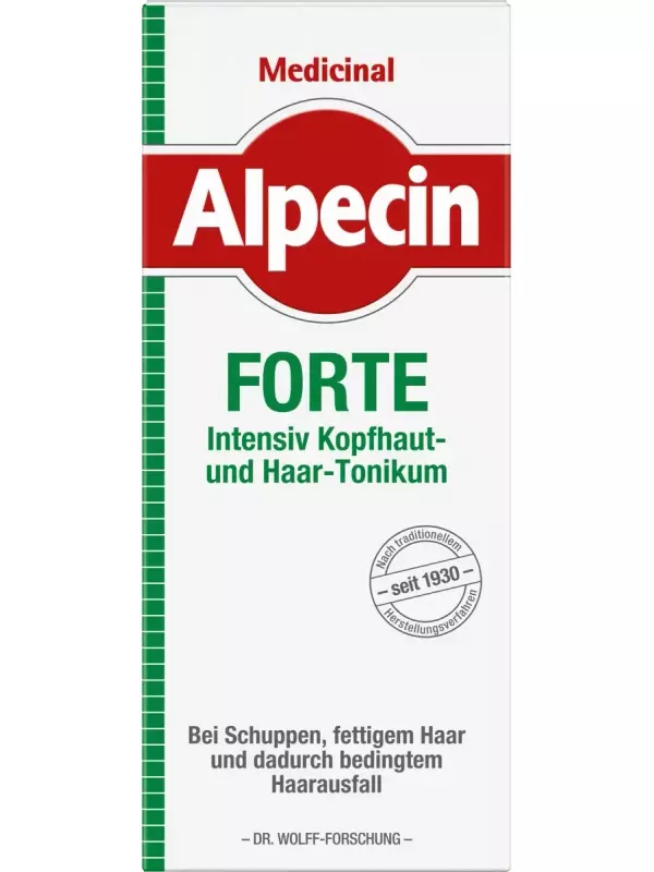 Тоник для волос Medicinal Forte Intensiv 200мл Alpecin