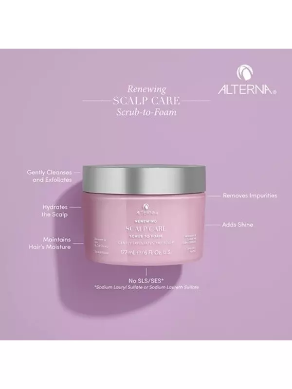 Веганский скраб Alterna Renewing Scalp Treatment, Alterna Haircare