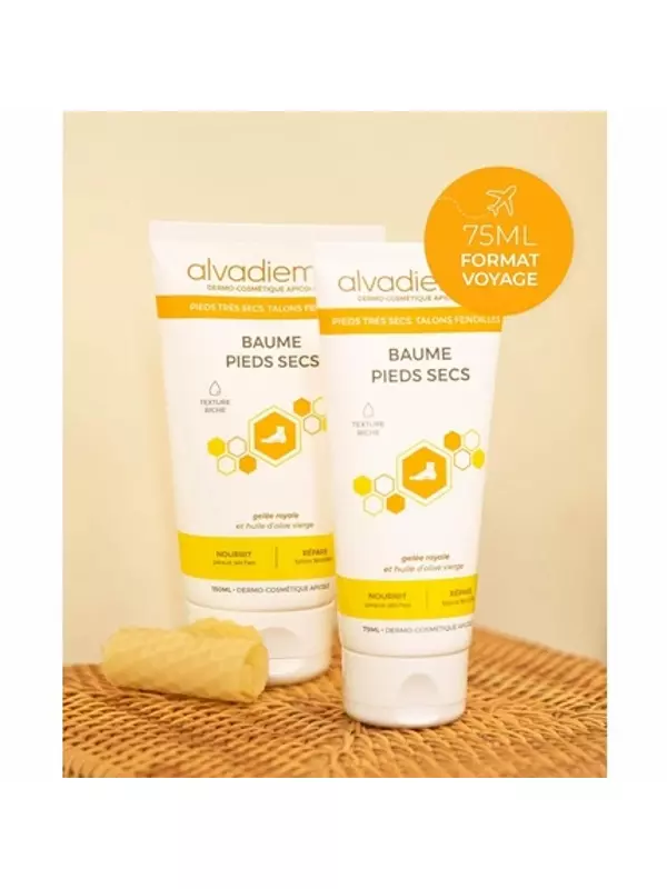 Бальзам для сухих ног 75 мл Alvadiem