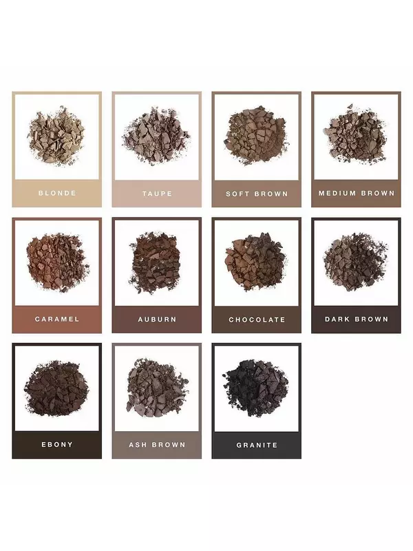 Стойкая пудра для бровей Anastasia Beverly Hills с эффектом омбре, дуэт, цвет Dark Brown