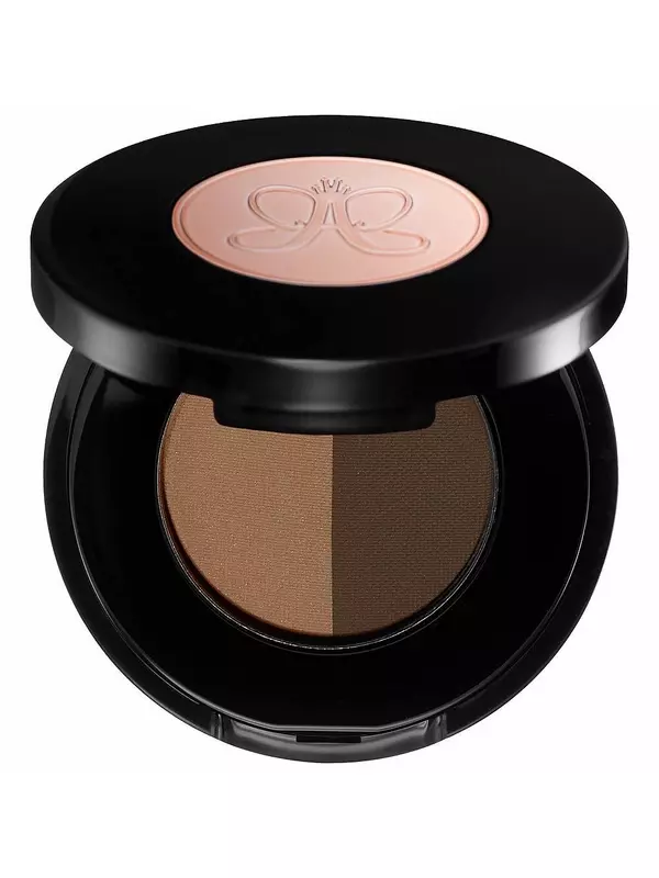 Стойкая пудра для бровей Anastasia Beverly Hills с эффектом омбре, дуэт, цвет Dark Brown