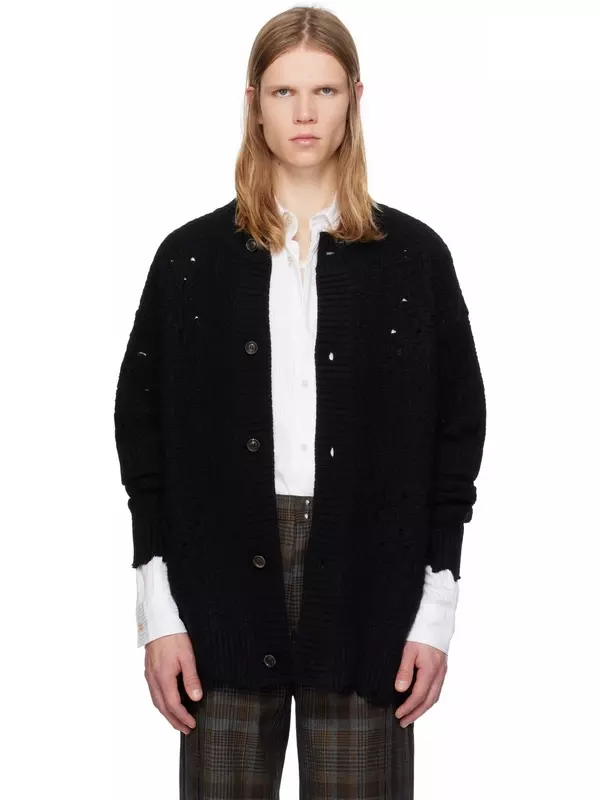 Длинный шерстяной кардиган Roghen Andersson Bell