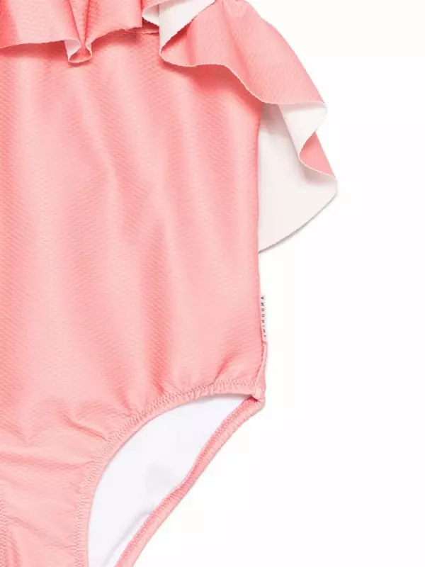 Купальник с оборками Andorine, розовый