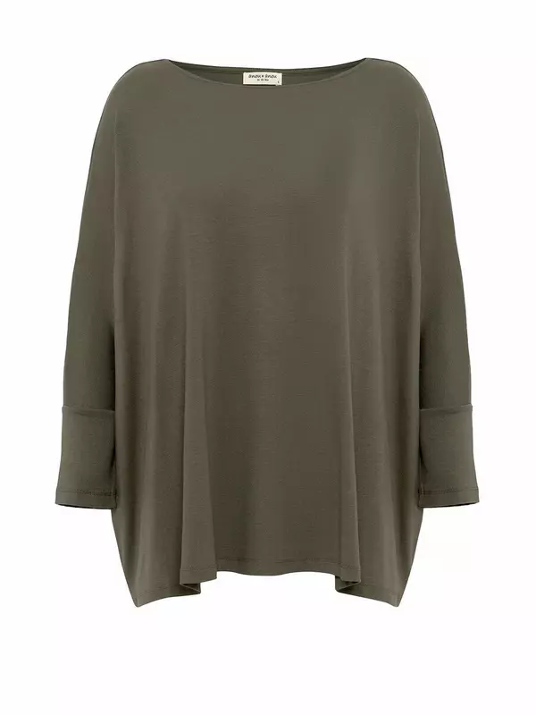 Лонгслив Anou Anou Shirt, темно-зеленый