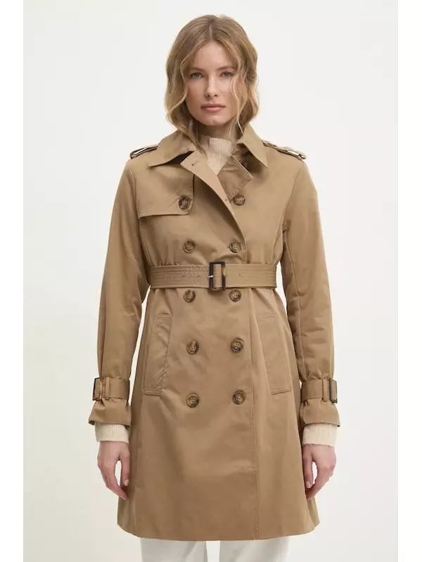 Тренч Answear.Lab, коричневый