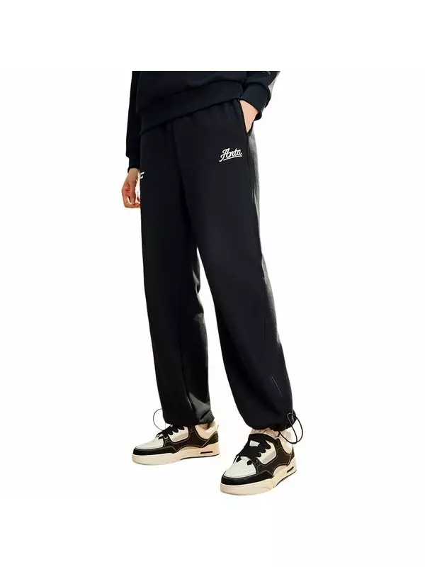 Коллекция Sports Life повседневные брюки мужские черные Anta, черный