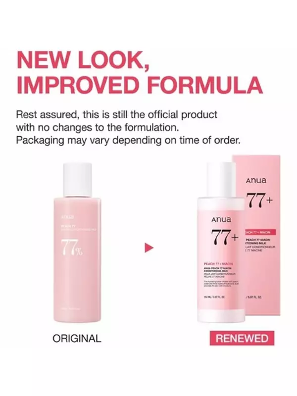 Кондиционирующее молочко Peach 77 Niacin 150 мл Anua