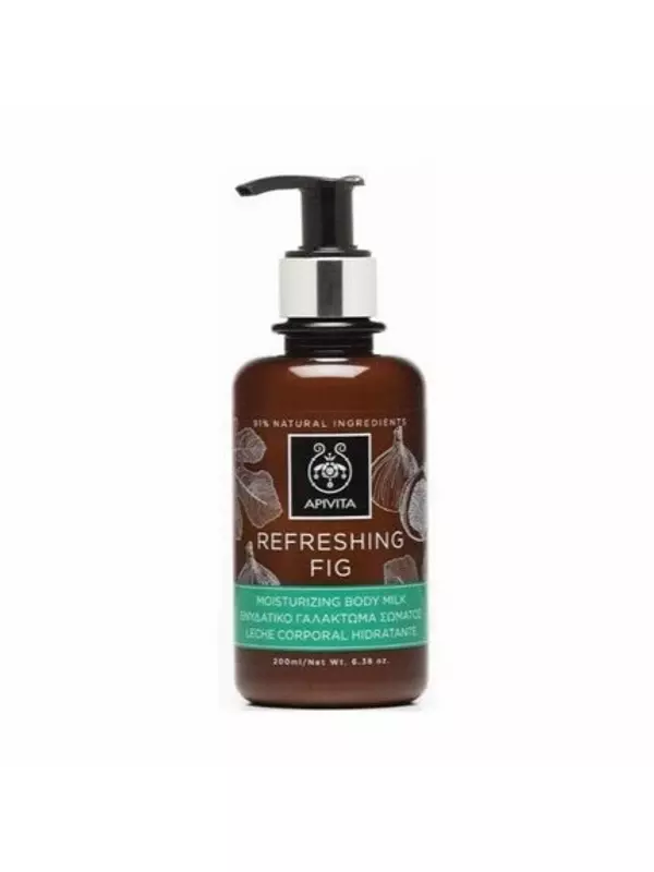 Освежающее молочко для тела с инжиром 200мл, Apivita