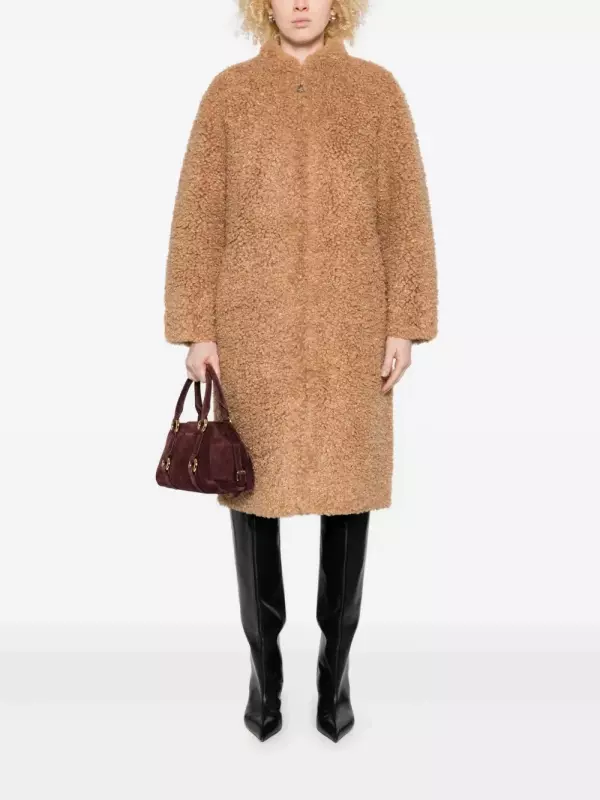 Дубленка Apparis, коричневый