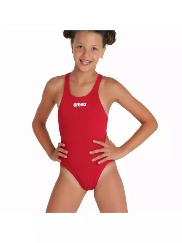 Купальник для девочек Team Swimsuit Swim Arena, красный