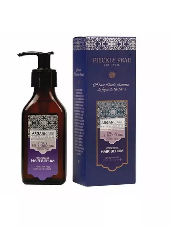 Набор Arganicare Prickly Pear Shampoo 400 мл + Hair Serum 100 мл