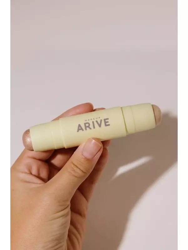 Двойной стик-хайлайтер Arive Makeup Duo Highlighter Stick Soft Matte&Dewy [02 Beige] 10,8g