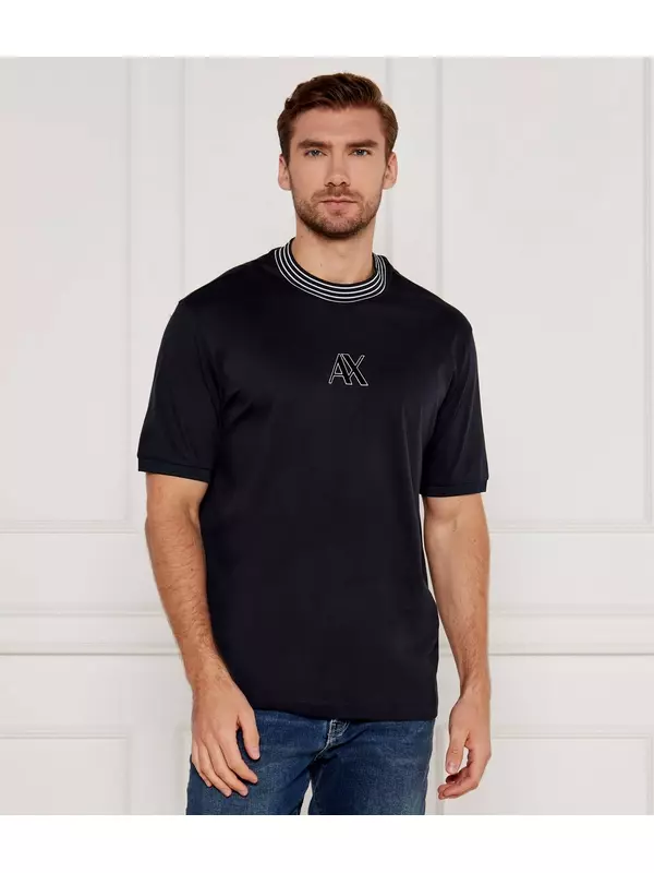 Футболка Armani Exchange Regular Fit, темно-синий