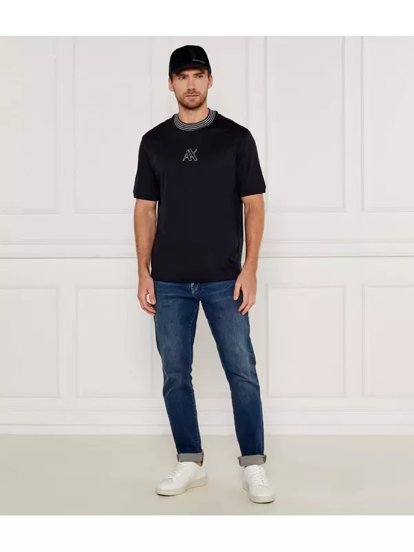 Футболка Armani Exchange Regular Fit, темно-синий