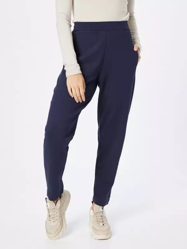 Тканевые брюки ARMEDANGELS Regular Pants Magdaalena, темно-синий
