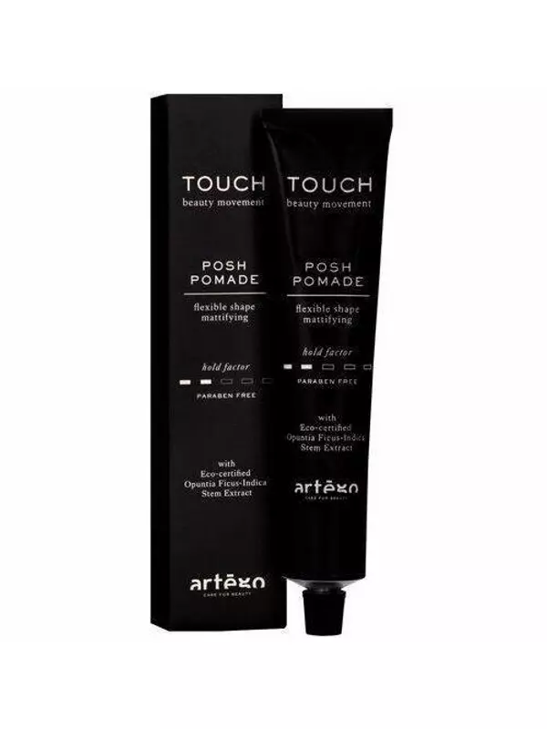 Мл моделирующая помада для волос с матовым финишем, легкой фиксацией, питает и регенерирует Artego Touch Posh Pomade 100