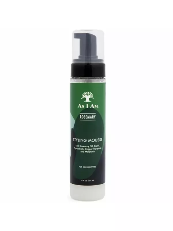 Мусс для укладки волос с маслом розмарина, 8 унций As I Am