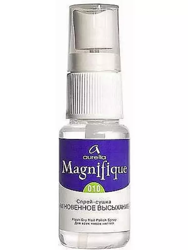 AURELIA 010 сушка-спрей, мгновенное высыхание / MAGNIFIQUE 15 мл