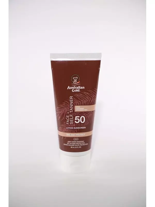 Лосьон Australian Gold Self Tanner, для лица, SPF 50, водостойкий, 88мл