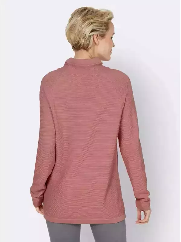 Heine вязаный свитер Пуловер B.C. Best Connections By Heine, розовый