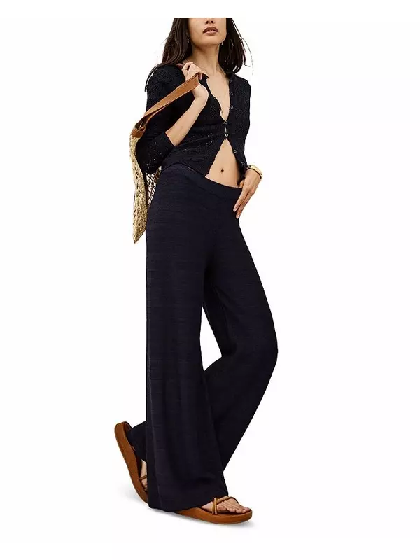 Кюлоты Kofia на резинке ba&sh, синий