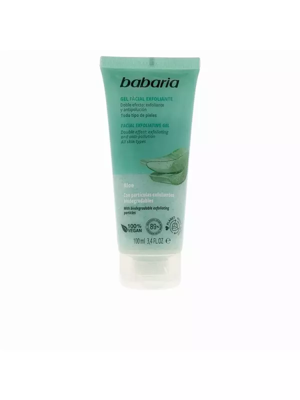 Скраб для лица Aloe vera gel exfoliante facial Babaria, 100 мл